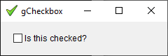 gCheckbox